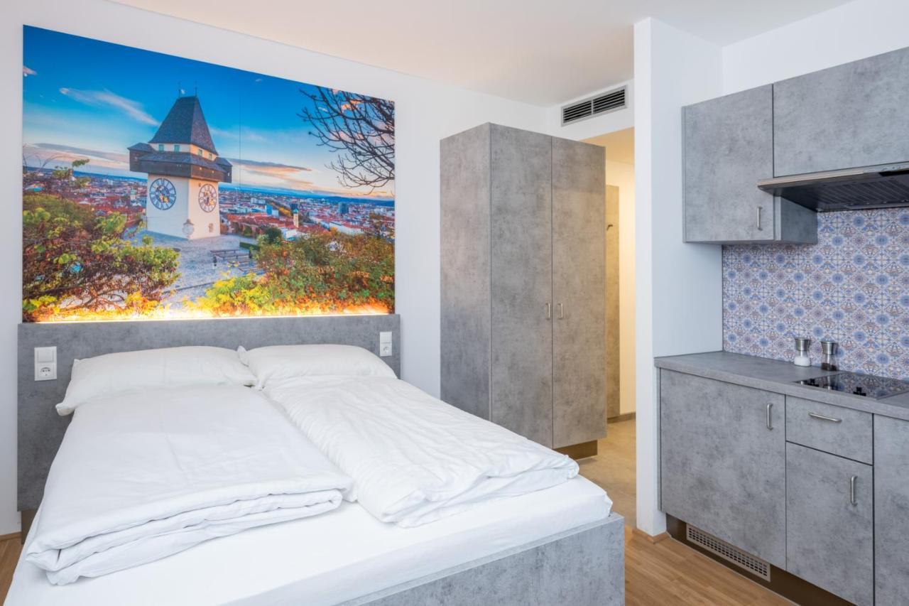 Arbio I Urbanstay Serviced Studios & Apartments Graz Luaran gambar